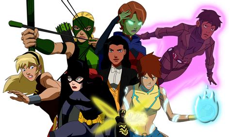 young jusice|young justice girls.